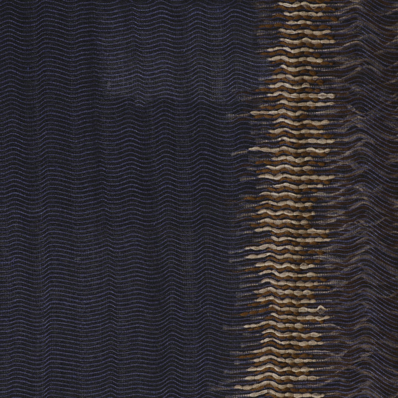 Kuma - 110" Drapery & Window Curtain, Indigo
