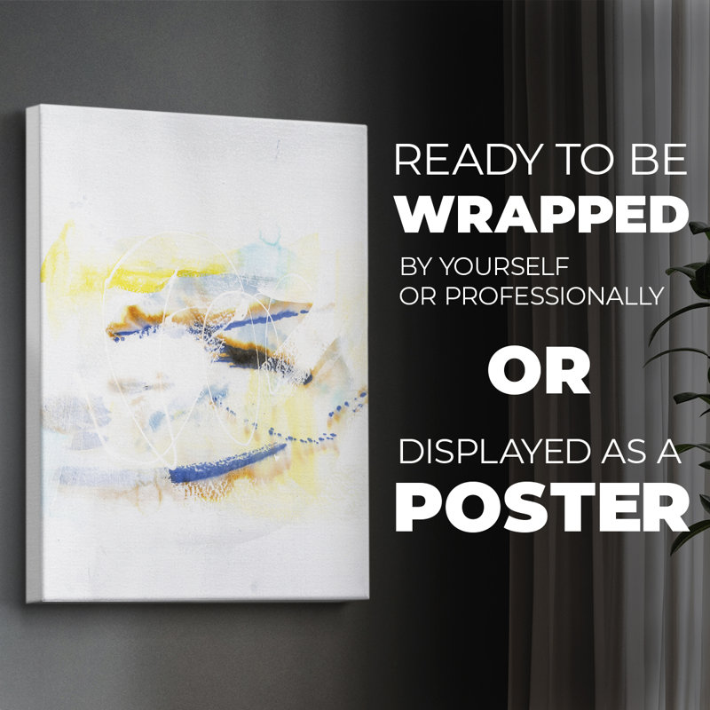 Spacial I - Impression sur toile seulement - NON-CADRE, H 36 po x l 24 po