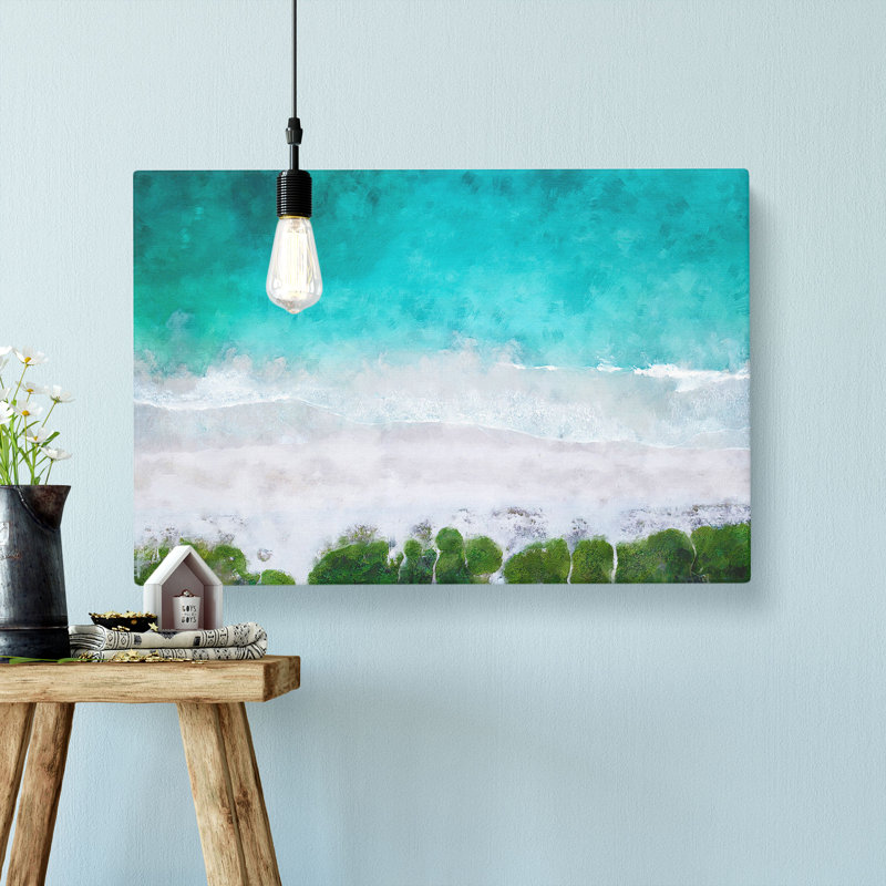 Kailua-Kona In Hawaii - Wrapped Canvas Painting, 35cm H x 50cm W x 3cm D
