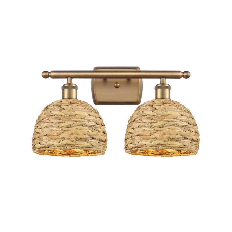 Balf 2 - Light Dimmable Vanity Light, Brushed Brass