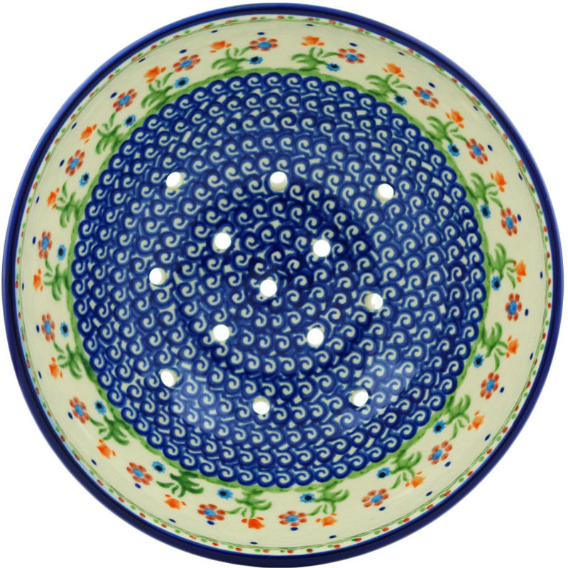 The Holiday Aisle® Rowberrow Stoneware Colander