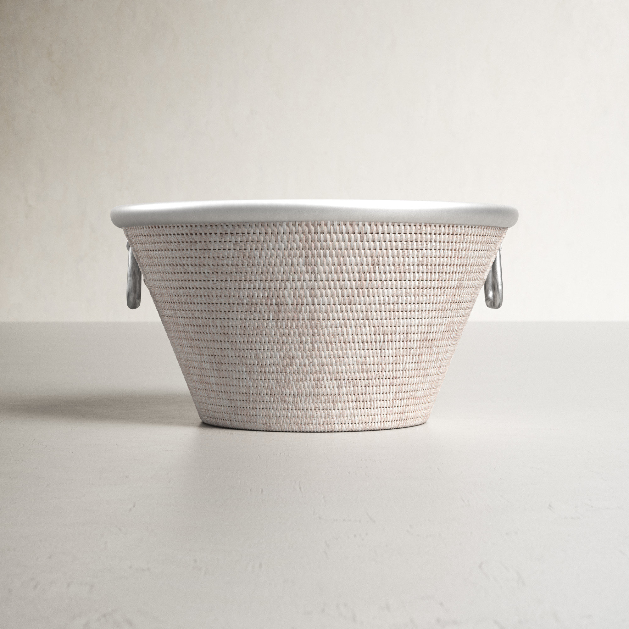 Wylder Beverage Tub, White Wash