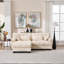 Canapé modulaire modulaire Cloud Couch avec sièges profonds et repose-pieds-865439481