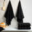 100% Cotton 4 Piece Luxury Turkish Bath Towel Set-1687746844
