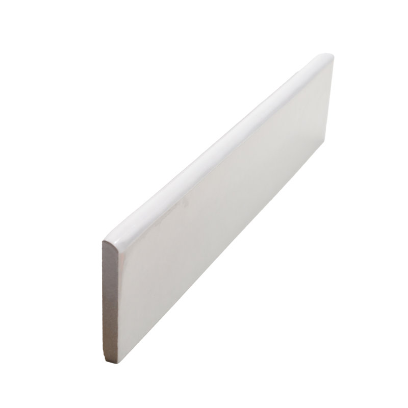 Carreau de porcelaine zellige 2 "x 10" Mirage, Blanc Bianco