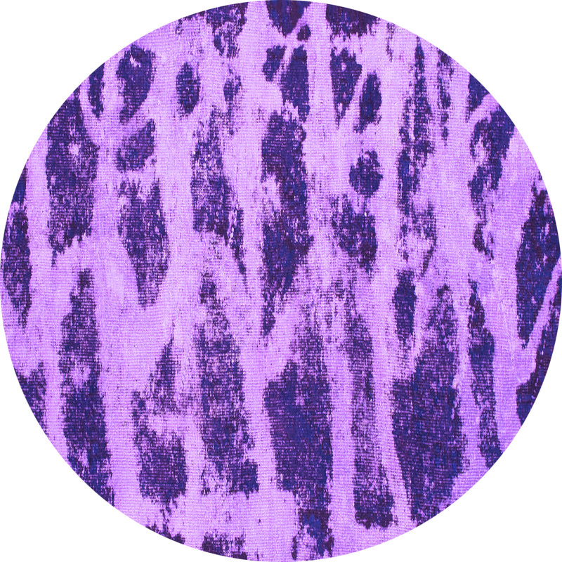 Tapis mauve Jazzlyn, Rond 7 pi