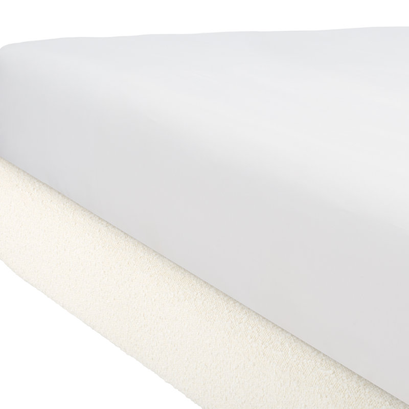 Graciella Boucle King Canaopy Bed