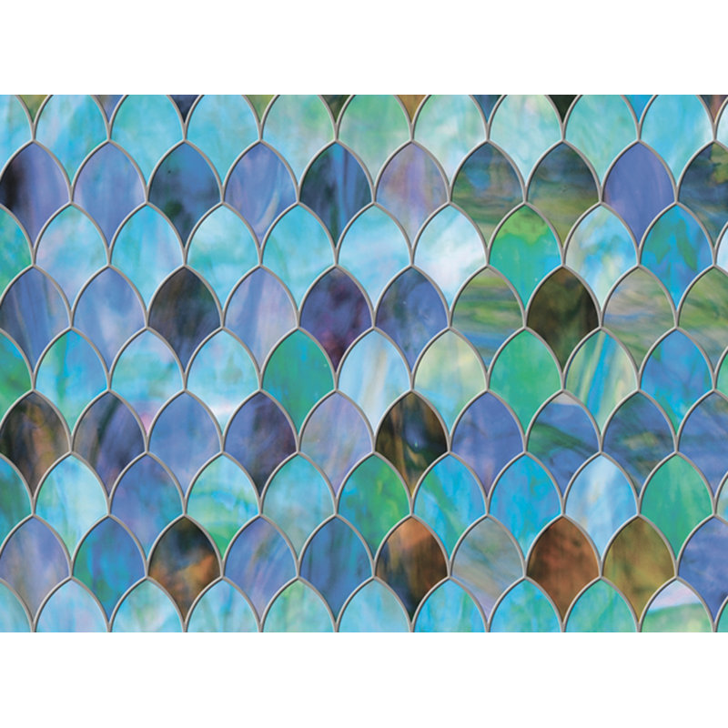 Fredrika Abstract Non-Wall Damaging Window Decal