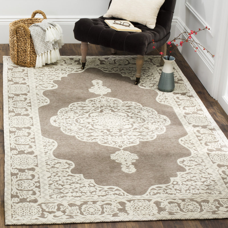 Tapis oriental performance tissé à la main Chanelle Marbella, Rectangle 8 pi x 10 pi