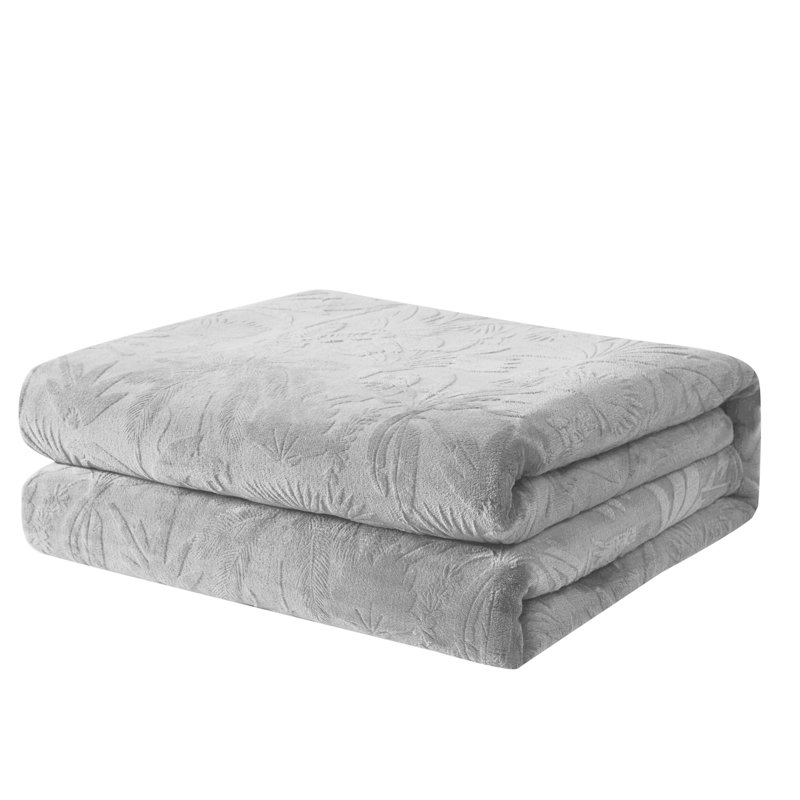 Couverture Annjelica, Grand, Gris tropical