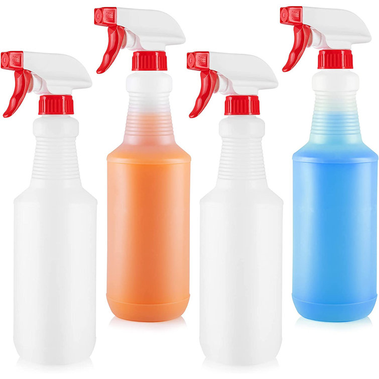 Empty Trigger Spray Bottles 32 OZ Chemical Resistant Heavy Duty Commercial