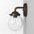 Wason Steel Armed Sconce-43990329