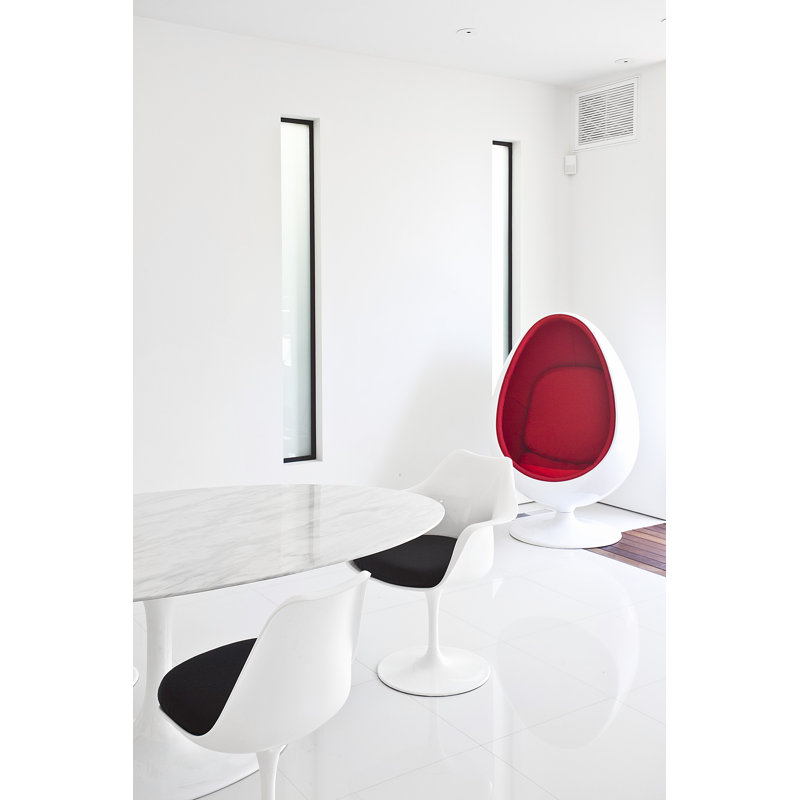 Chaise d'appoint Altan, Blanc