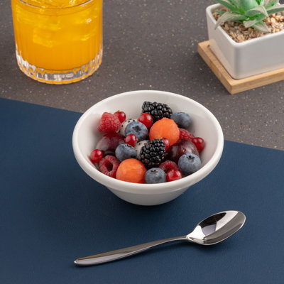 Bol conique miniature en porcelaine de qualité supérieure MINIATURE | 2,54 oz | Va au micro-ondes et au lave-vaisselle