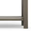 Table de canapé contemporaine en bois massif l 47 po Kitchener avec 2 tiroirs, tablette inférieure et panneaux latéraux en X-1116914085