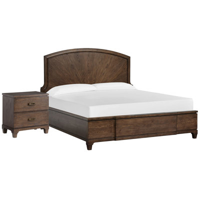 Galbraith Queen Panel Bed With 2 Nightstands
