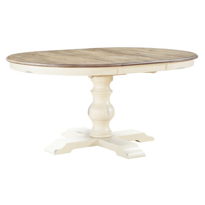 Iestyn Extendable Pedestal Dining Table