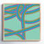 Turquoise Twist Print by Jacques Pilon-865071972-865071975