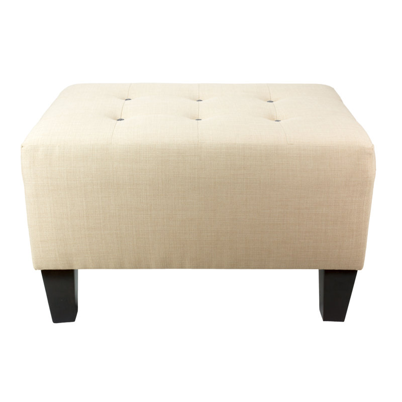 Repose-pieds Aubriella, Anthracite, Beige
