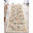 Kehr Southwestern Machine Made Flatweave Polyester Area Rug in Gray/Beige-85990160