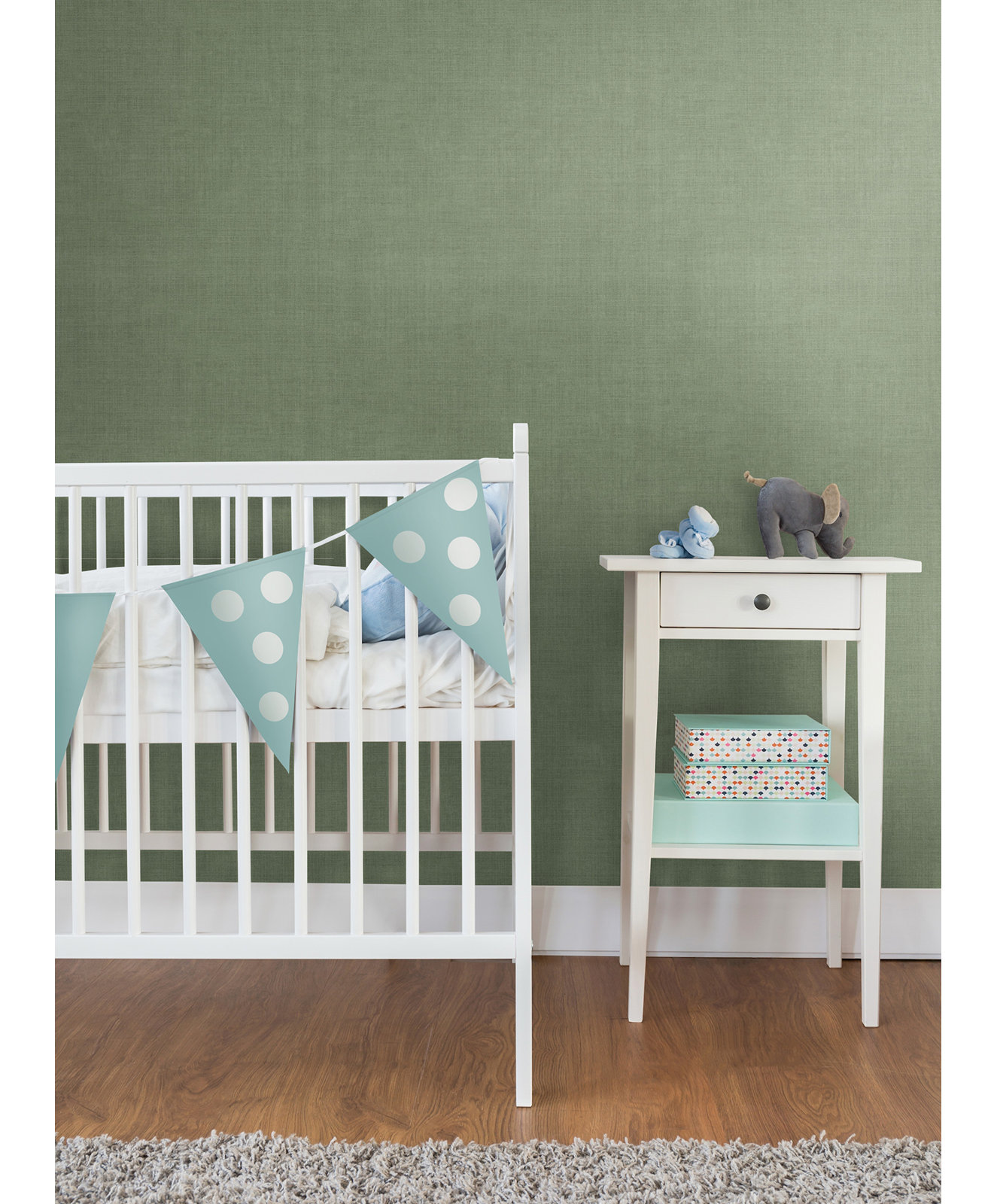 Wallpaper Double Roll, Tall Green