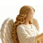 Cardinal statue commémorative pour femme déesse en résine Figurine décor souvenir souvenir sympathie maison