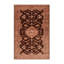 Tapis brun lavable à la machine-391476185