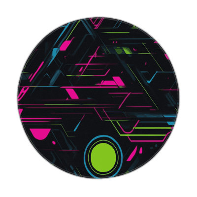 Plasma Focus Indoor And Outdoor Area Rug