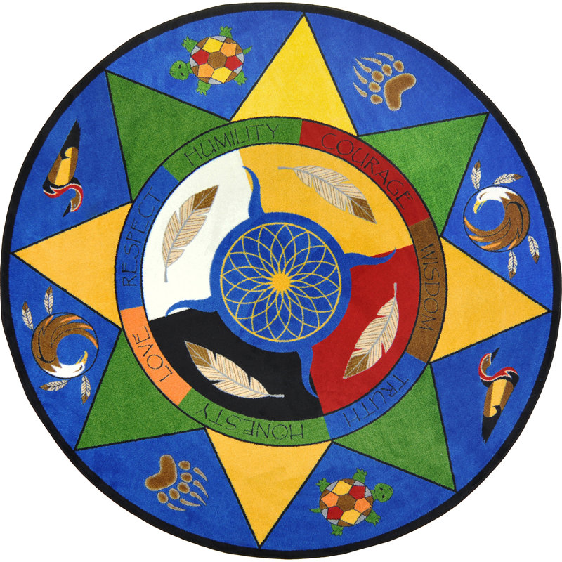 Educational Spirit of Truth Area Rug by Joy Carpets