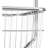 Commercial Rolling Laundry Butler With Wire Storage Rack