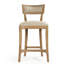 Embla Upholstered Bar Stool with Solid Wood Frame-73347613