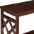 Cherry Console Table With Ample Storage Space And Legs 3 Table, Wood Tone, Solid-1098681961