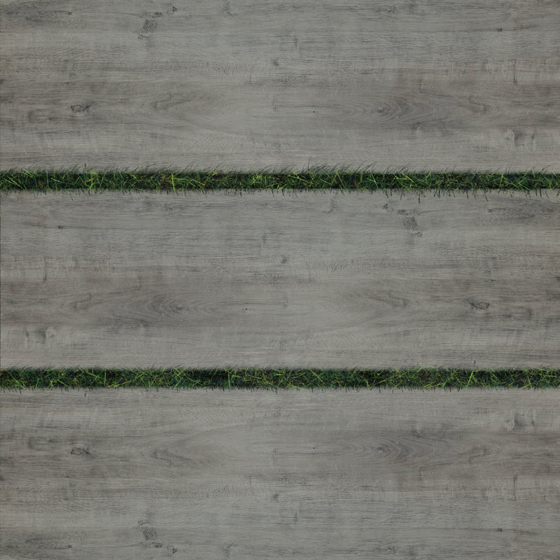 Daltile Commissary 16 x 48 Porcelain Paver Tile (1 PC Per Carton) (5.16 SQFT Per Carton), Gray