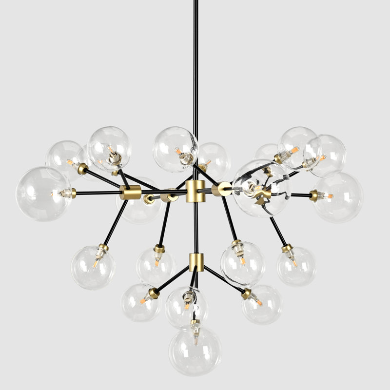 Lustre sphérique Spoutnik 1 lumière Zendaya