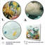 «Curious Shark Ocean Blooms III» - art mural requin-672323011-672323071