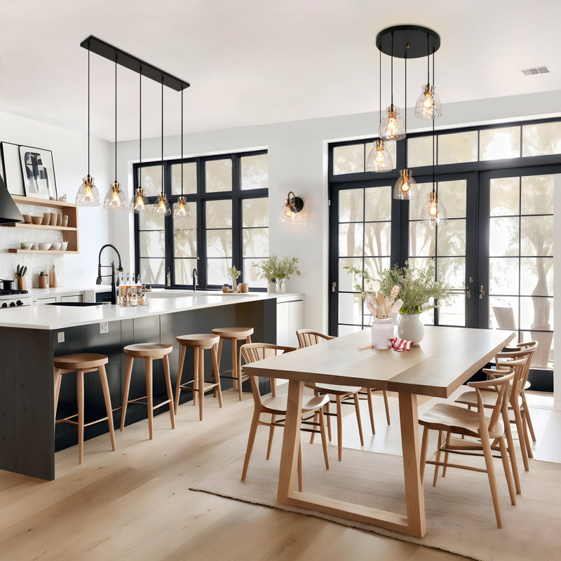 Almine 5 - Light Kitchen Island Cluster Pendant
