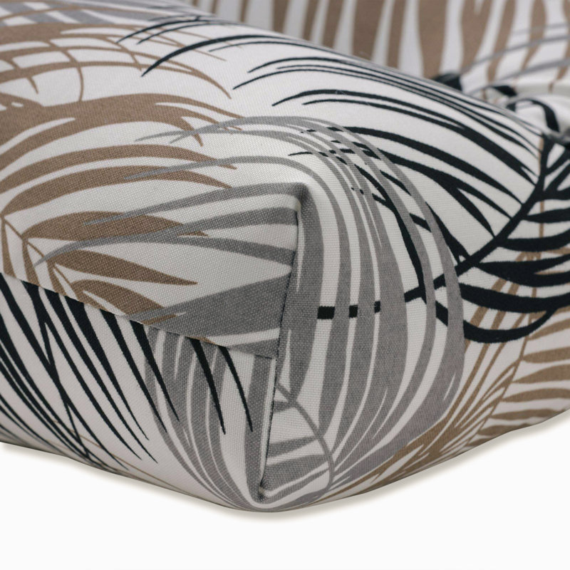 Coussin de siège d'extérieur 1 pièce Bay Isle Home ™, L 48 po x P 5 po
