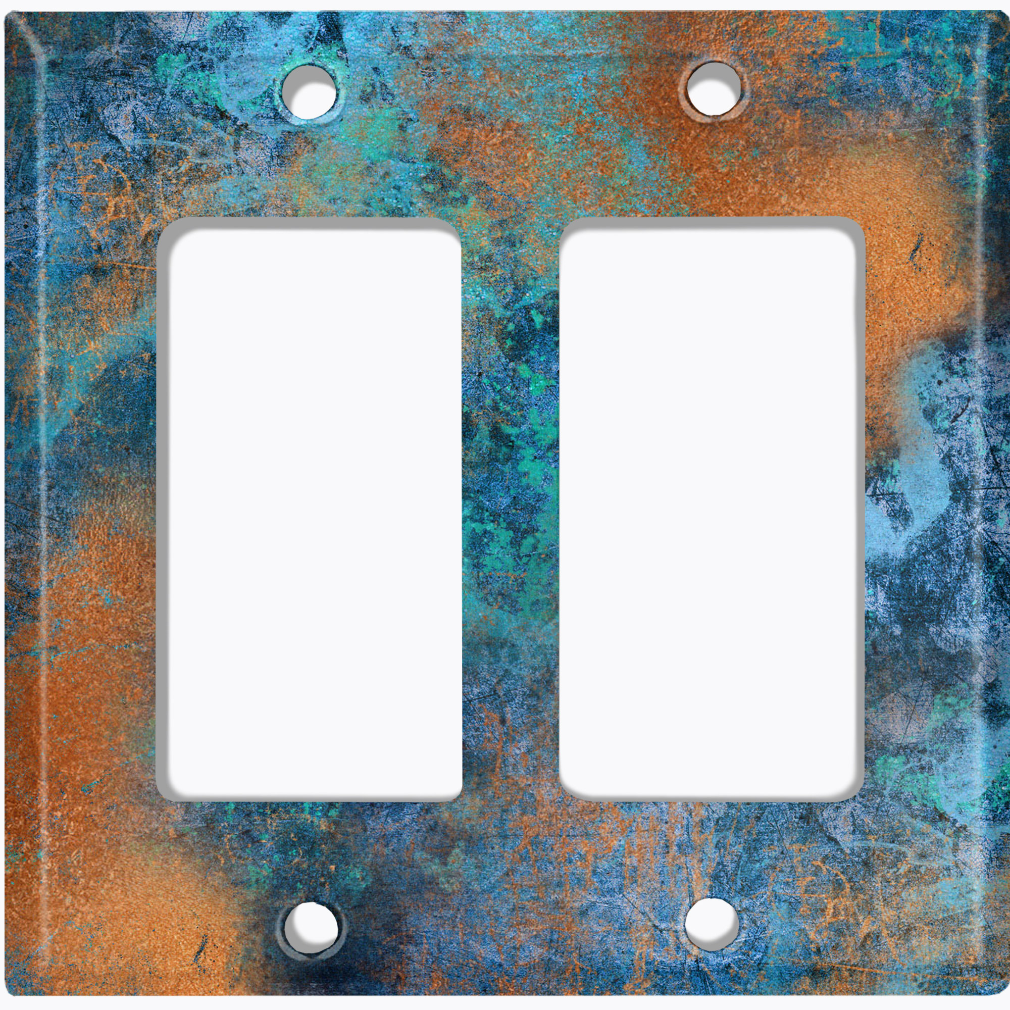 WorldAcc Patina 2-Gang Rocker Wall Plate | Wayfair