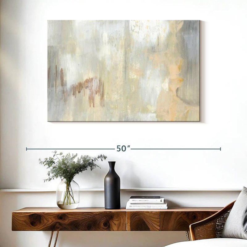 Avery Barely Blush I, 26" H x 39" W