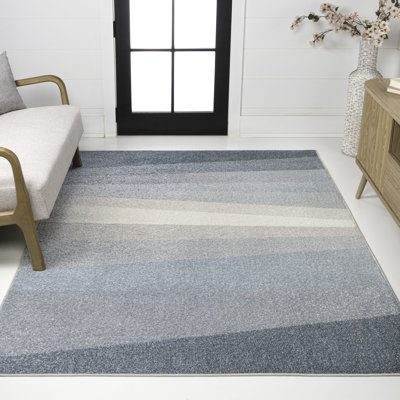 Tapis à rayures géométriques Howden