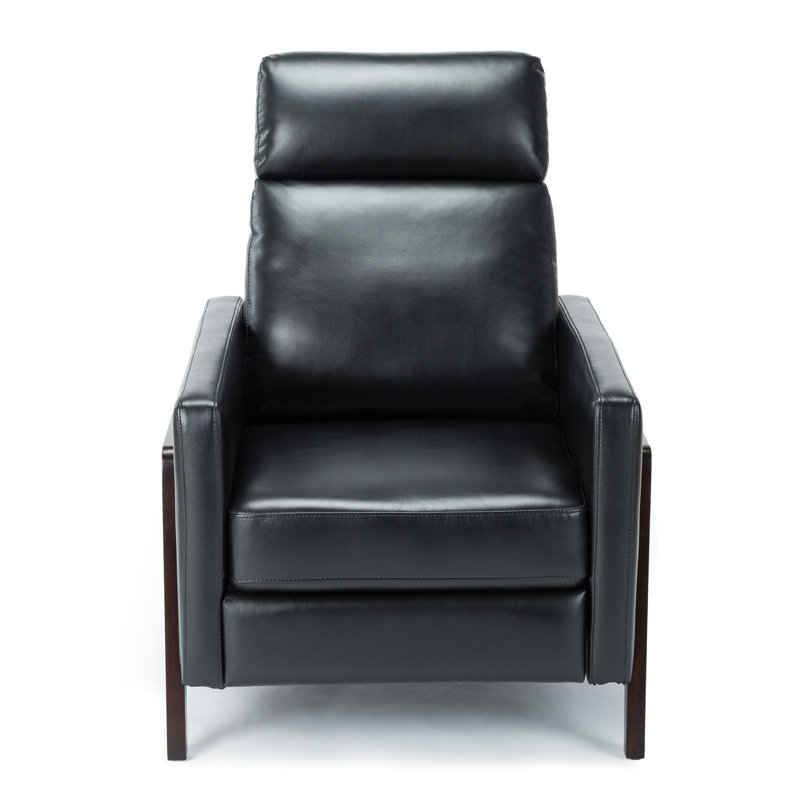 Push Back Recliner, Black