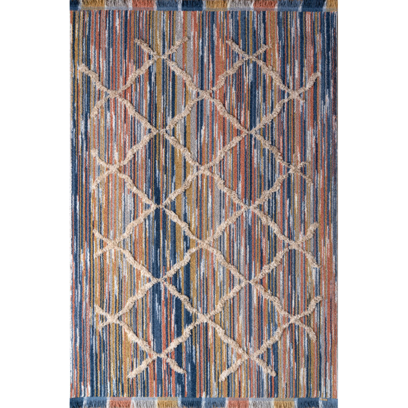 Tapis en coton Jurgens, Tapis de couloir 3 pi 4 po x 11 pi 6 po