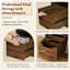 89cm H Media Shelves