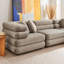Canapé modulaire en velours 5 pièces Jubilee-104318350
