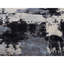 7'10"x9'10" Black Modern Abstract Design Pure Wool Hand Knotted Rug 4D0D3C967677424AA309BF4E07F08E6A