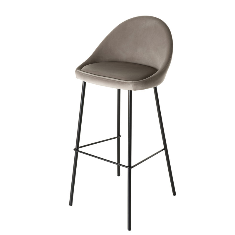 Lakeview Upholstered Counter Stool with Metal Frame