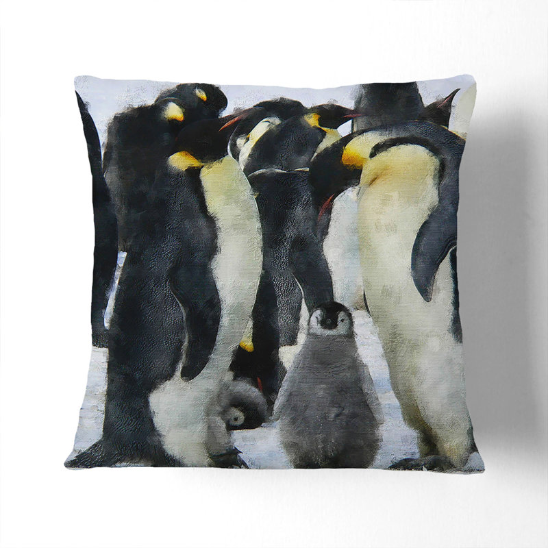 Square Cushion, 40cm H x 40cm W x 15cm D, Black