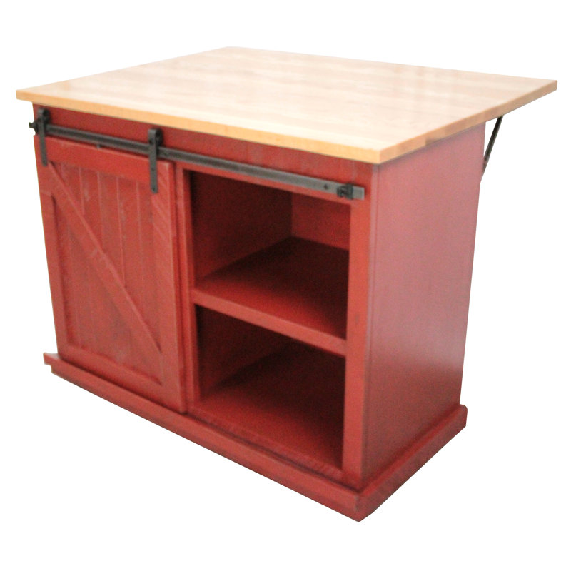Îlot de cuisine Uli, Rouge