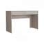 Bureau d'ordinateur Aberdeen, deux tiroirs, finition gris clair