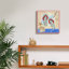  «Beach Life 3» par Fiona Stokes-Gilbert, art mural sur toile, 12 po x 12 po